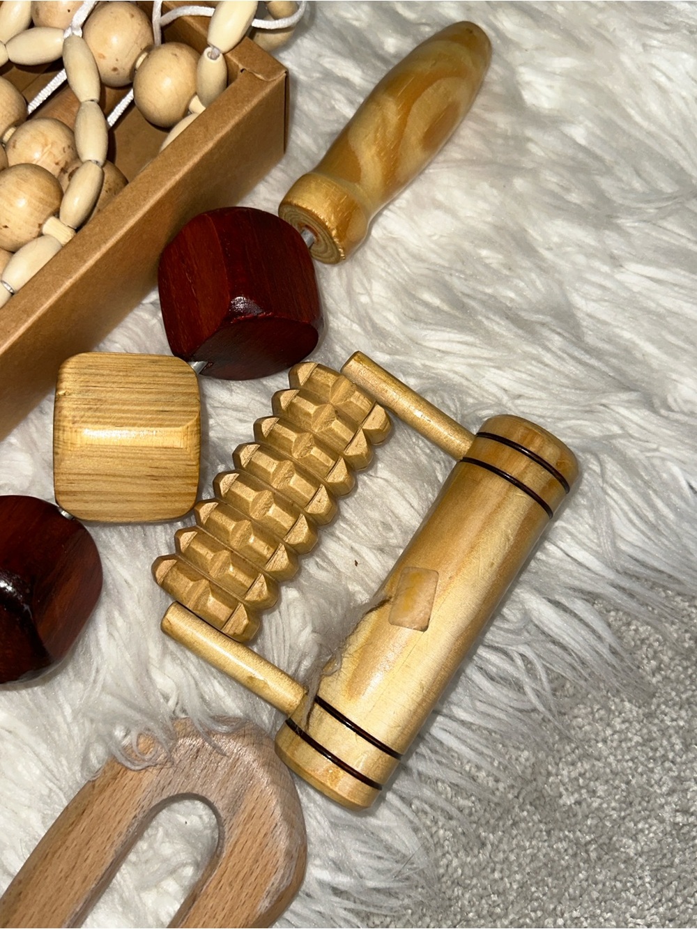 Na.c health Wooden Massage Roller Set - Natural Wood - Picture 6 of 10